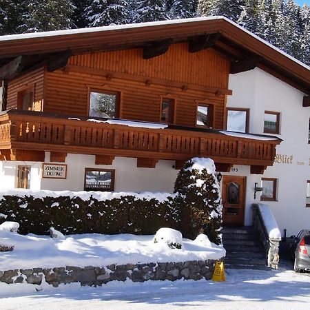 Blick Zum Wasserfall Sankt Leonhard im Pitztal Eksteriør bilde