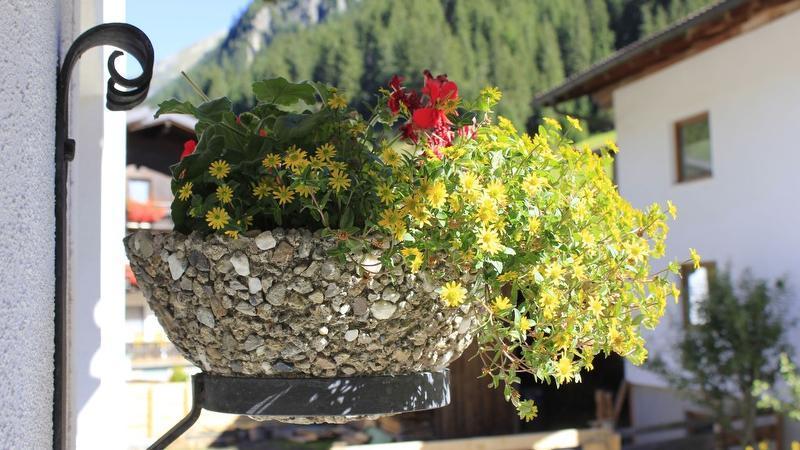 Blick Zum Wasserfall Sankt Leonhard im Pitztal Eksteriør bilde